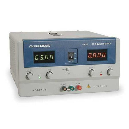 B&k Precision Power Supply,0-35 Vdc 1743B