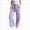 B56--Purple, variant on 4-5 Years Teen Girls Wide Leg Cargo Pants With Pockets Elastic High Waisted Baggy Hip Hop Work Pants Trousers Casual Sweatpants Fall and Winter Purple Sweatpants