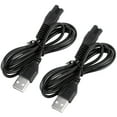 thumbnail image 2 of 2 Pcs Cordon d'Alimentation pour Rasoir Électrique Cordon de Rasoir Usb Câble de Charge Accessoire, 2 of 5