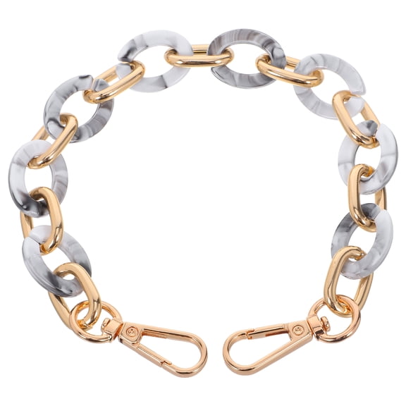 LOLIPPYY Decorative Acrylic Purse Chain Handle for Bag Replacement Versatile and Durable Design