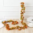 thumbnail image 2 of Billuyoard Guirnalda de flores artificiales de rosas de Navidad de 250CM, decoración de la habitación del hogar de la boda, de jardín, decoración Kits de decoración para fiestas No.08 Billuyoard HA006994-08, 2 of 5