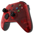 thumbnail image 4 of eXtremeRate Clear Red Replacement Faceplate Custom Front Housing Shell for Xbox Core Wireless Controller, 4 of 7