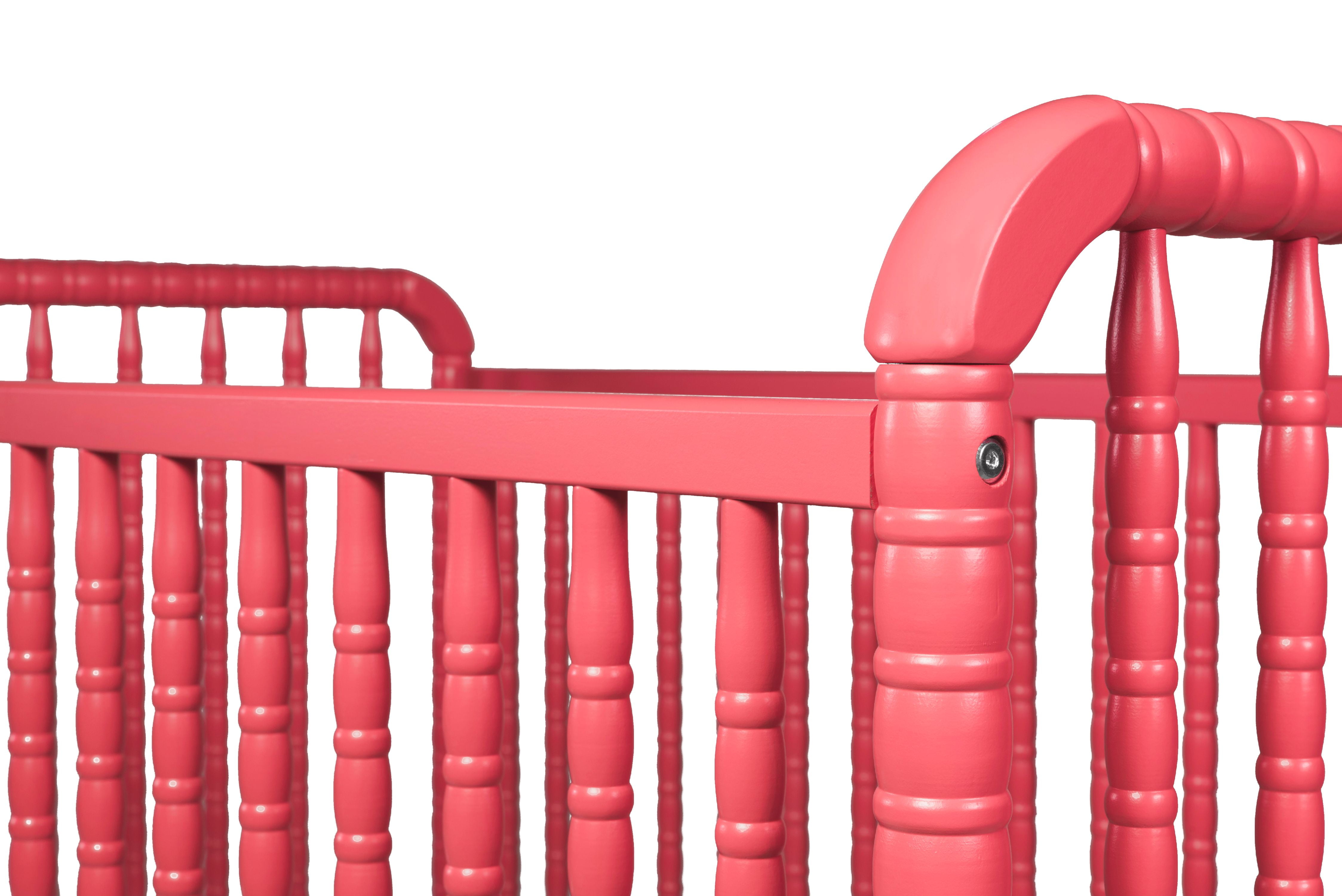 DaVinci Jenny Lind 3-in-1 Convertible Crib in Coral Finish