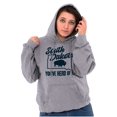 thumbnail image 4 of South Dakota You've Heard Pun Bison Hoodie Sweatshirt Women Men Brisco Brands X, 4 of 6