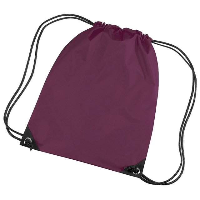 Bagbase Premium Gymsac Water Resistant Bag (11 Litres) (Pack Of 2)
