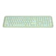 thumbnail image 4 of M Buder Combo de Teclado y Ratón Inalámbrico Retro Mute 2.4G Verde, 4 of 9