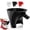 Black, variant on Qczoyp Flour Funnel for Kitchen Aid Mixer, Fits Tilt-Head 4.5–5 Qt (KSM150), 2026 New Kitchen Aid Attachments for Stand Mixer, Durable Dishwasher-Safe Baking Tool (Red)