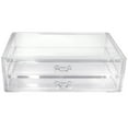 thumbnail image 4 of Sorbus Stackable Acrylic Drawers – 2 Clear Storage Drawers for Makeup, Nail Polish & Beauty Supplies, 4 of 5
