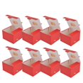 thumbnail image 4 of Caja de Galletas ANGGREK Caja de Dulces Innovadora Cuadrada Gruesa Duradera, 4 of 8