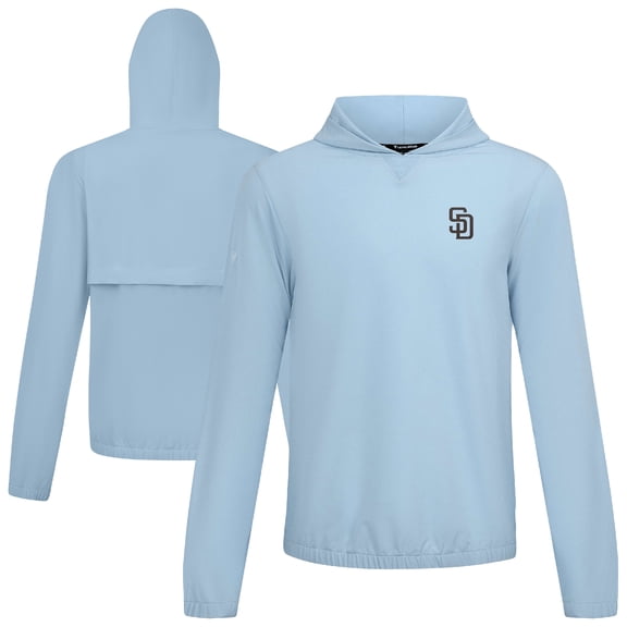 Men's Levelwear Light Blue San Diego Padres Action Insignia 2.0 Pullover Hoodie