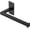 Black, variant on Bathroom Toilet Paper Holder – 7-inch Traditional Hand Hammered Metal Wall Mounted Brushed Nickel Toilet Paper Holder, Wall Mount Organizer Decorative Tissue Holders for Bathroom