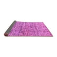 thumbnail image 2 of Ahgly Company Indoor Round Oriental Purple Modern Area Rugs, 8' Round, 2 of 4