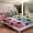 Pink Orange, variant on Erosebridal Black Grey Bear Paws Sheet Set Twin, Rainbow Old Barn Door Bedding Sets Twin Size, Ultra Soft 3pcs