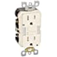 thumbnail image 3 of Leviton Mfg R06-GFNL1-00T Guide Light and Self-Test Tamper Resistant Gfci Outlet - Light Almond, 3 of 10