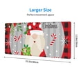 thumbnail image 3 of Xecao Gnome And Buffalo Plaid for Mouse Pad - Waterproof Extended Contour Mouse Mat, Large Gaming Mousepad Laptop Keyboard Mat with Non-Slip Rubber Base, 3 of 8