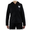 thumbnail image 1 of Sudadera Wilson Talla G Deportiva Abierta con Cierre y Capucha de French Negra, 1 of 4