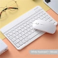 thumbnail image 1 of HLONK Bluetooth Keyboard and Mouse For iPad Xiaomi  Huawei Phone Tablet Slim Mini Wireless Keyboard For  IOS Windows, 1 of 2