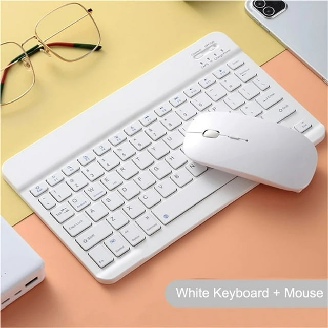 HLONK Bluetooth Keyboard and Mouse For iPad Xiaomi Huawei Phone Tablet Slim Mini Wireless Keyboard For IOS Windows