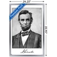 thumbnail image 3 of Abraham Lincoln - Photograph Wall Poster, 22.375" x 34" Framed, 3 of 4