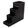 thumbnail image 4 of Vertiflex Narrow Condiment Organizer, 4 Shelves, 8 Compartments, Black, 4 of 4