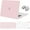 Baby Pink, variant on MOSISO Compatible with 2025-2022 MacBook Air 13.6 inch Case M4 A3240 M3 A3113 M2 A2681, Plastic Hard Shell Case&Keyboard Cover&Screen Protector&Type C Adapter 2 Pack, Chalk Pink