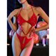 thumbnail image 4 of Conjunto de lencería de una pieza sexy de PU de Europa y Estados Unidos, uniformes de tentación apasionada, 4 of 5