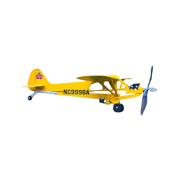 Metal Airplane Weathervane for Garden & Yard Decor | Outdoor Wind Direction Indicator & Aviation Themed Gift