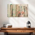 thumbnail image 2 of Elephant Stock Classic Charm Roses Wall Art - Horizontal Multi Panel Canvas - Living Room Wall Decor - Decor Elements Multi Panel - Beige And Yellow Decor - 23" x 14", 2 of 4