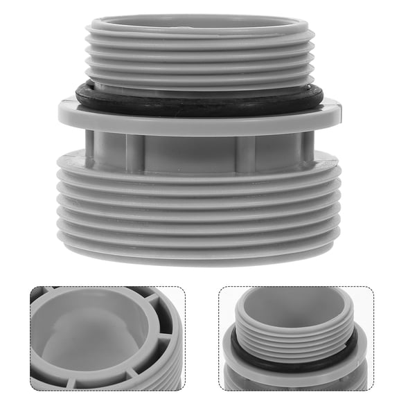 SOPOTUTU Pool Hose Adapter Grey Connector for Versatile Pool Filter Pump Installation