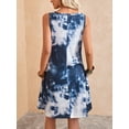 thumbnail image 5 of Fancyglim Women Vest Dress Summer Casual T Shirt Cover up Tank Dresses Tie Dye L, 5 of 8