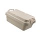 thumbnail image 4 of Caja de carga para maletero, caja de almacenamiento baja, contenedor multifuncional apilable para exteriores, organizador de maletero para vehículos, Caqui, 4 of 8