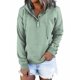 thumbnail image 1 of Worallymy Mujeres Otoño Invierno Sudadera con capucha Manga larga Color sólido Casual Prendas de vestir Jersey con capucha con bolsillo con cordón Worallymy JD735906115, 1 of 6