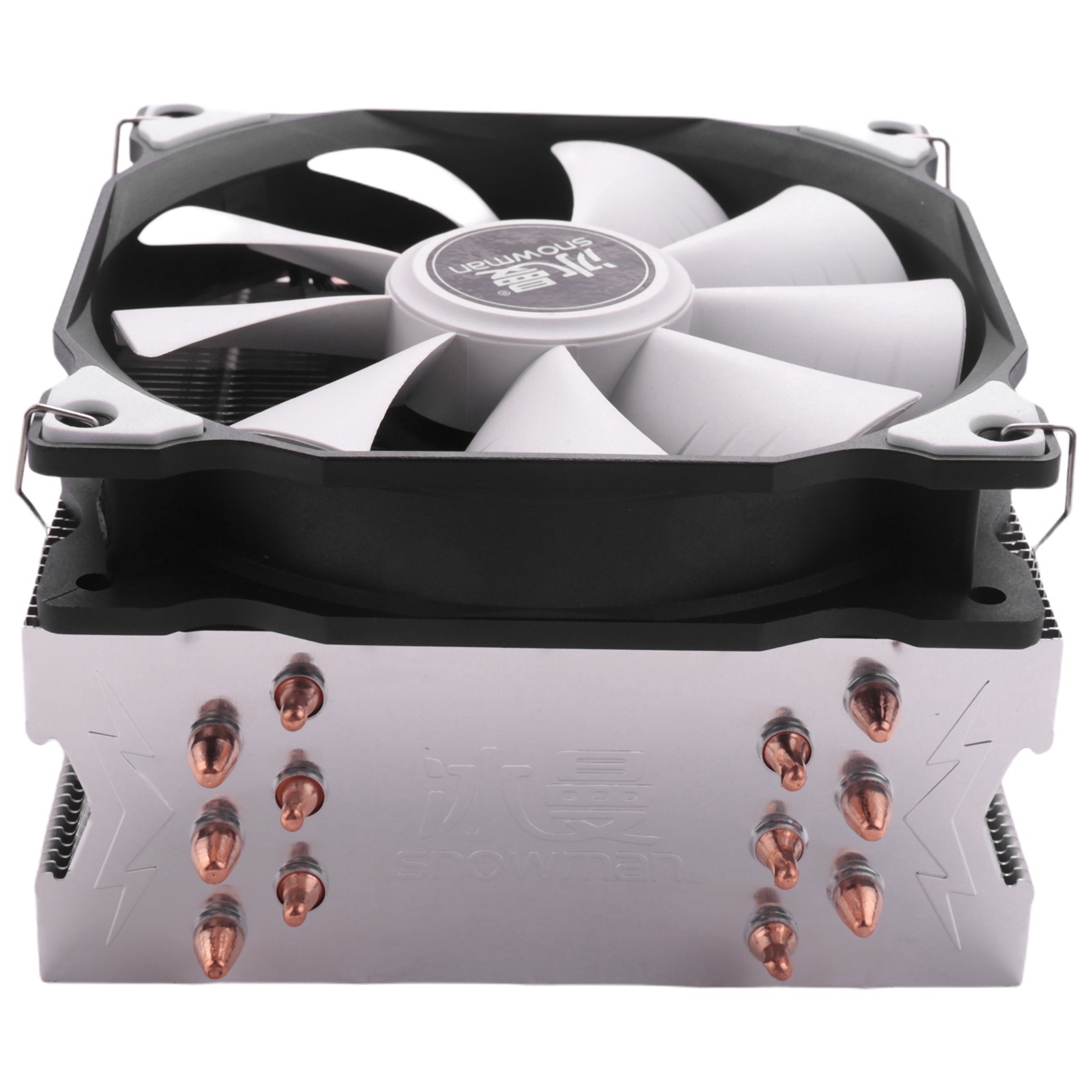 2X 4PIN CPU Cooler 6 Heatpipe Single Fan Cooling 12cm Fan LGA775 1151 115X 1366 Support AMD