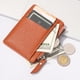 thumbnail image 2 of Monedero con estilo para hombre y mujer monedero con diseño creativo Likrtyny de lichi bolsa de almacenamiento para compras monedero suministros, 2 of 6