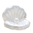 thumbnail image 1 of Natación De Concha Marina Inflable Para Adultos, Flotador De Piscina, Concha De Almeja Gigante Con Cama Flotante De Perlas, Fila Flotante Vogacara OD012666-00, 1 of 6