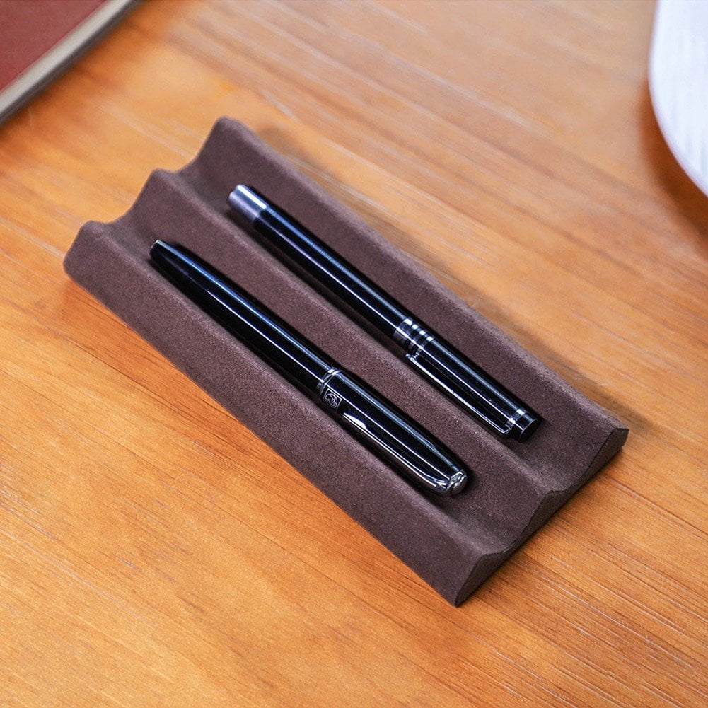 Hzzsbu Pen Stand Desktop Pen Tray Holder For Office Display Work Desk Organizer Accessories Stationery for Supplies