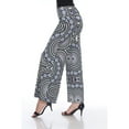 thumbnail image 2 of White Mark Women's Multicolor Geometric Palazzo Pants, 2 of 4