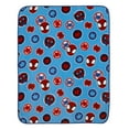 thumbnail image 5 of Marvel Spidey Let's Swing Plush Toddler Blanket, Blue, Red, 40"x50", Boy, 5 of 12