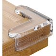 thumbnail image 1 of Table Corner Baby Protection - Cojín de esquina grande para esquinas y bordes de mesa - Protector de mesa de seguridad para ni?os - Anti-choque-transparente (4 piezas) Banban LingWen 1327534157086, 1 of 1