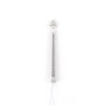 thumbnail image 2 of Model Train Lamppost Warm White Mode 1:87 Landscape Building Layout Decorations Decorations LED Railway Light Single-Head Track Lamp Sand Table Scenery Silver, 2 of 6