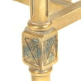 thumbnail image 2 of Zentique ELF150520 27 x 30.25 x 20.25 in. Burkett End Table, Distressed Gold, 2 of 4