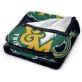 thumbnail image 2 of College of William and Mary Logo Fleece Blanket, Very Soft Microfiber Flannel Blanket for Couch Warm and Cozy for All Seasons, 2 of 6