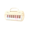 thumbnail image 2 of Electronic Piano under $5! CQCYD ChildrenElectronic Keyboard Piano, Portable Mini Music Instrument for Beginners, Educational LearningToys with Light Up Keys Gift,KidsPiano Keyboard, 2 of 6