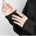 thumbnail image 2 of Bangcool Finger Ring Spiral Chic All Match Rotatable Bead Midi Band Ring Fidget Ring, 2 of 10