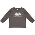 thumbnail image 3 of Inktastic Whitewater Rafting Sports Boys or Girls Long Sleeve Toddler T-Shirt, 3 of 5