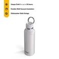thumbnail image 2 of RTIC Journey 20 oz Insulated Ceramic Lined Water Bottle, White Glitter, 2 of 9