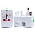 thumbnail image 4 of Adaptador Universal Sidaley convertidor de energía USB Dual enchufe eléctrico de viaje internacional, 4 of 6