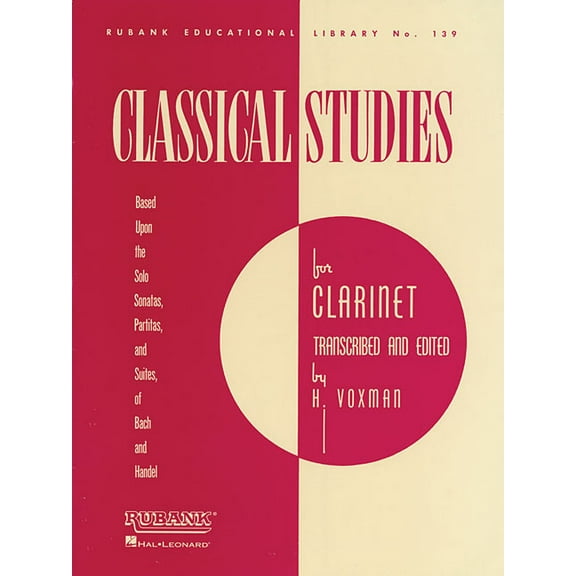 Classical Studies for Clarinet, (Paperback)