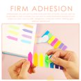 thumbnail image 4 of MasteelfCA 10pcs Tabs Index Stickers Translucent Page Index Stickers Arrow Flat Index Tabs, 4 of 7