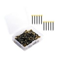 thumbnail image 1 of Tnarru 90 Pieces Picture Hanging Nails, Wall Nails for Stable Hanging with Storage Box, Hardware Nails, Picture Hanging Nails for Mirrors, 1 of 8